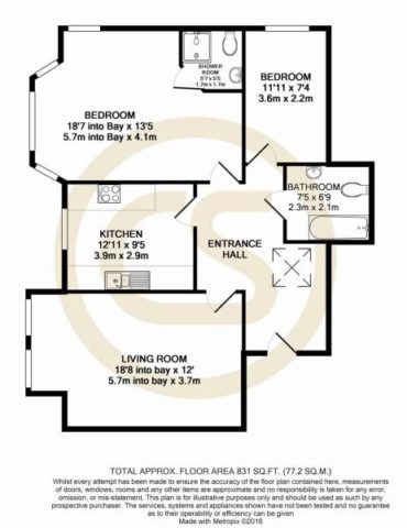  Image of 2 bedroom Flat for sale in Manor Road Bournemouth BH1 at Manor Road, Bournemouth
