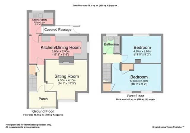  Image of 2 bedroom End of Terrace for sale in Lanchard Green Liskeard PL14 at Lanchard Green, Liskeard, Cornwall
