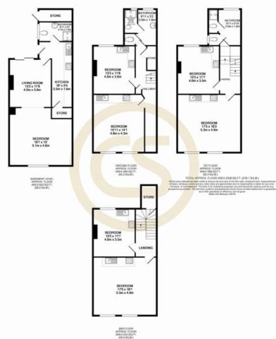  Image of 7 bedroom Terraced house for sale in Bournemouth Road Parkstone Poole BH14 at Bournemouth Road, Parkstone